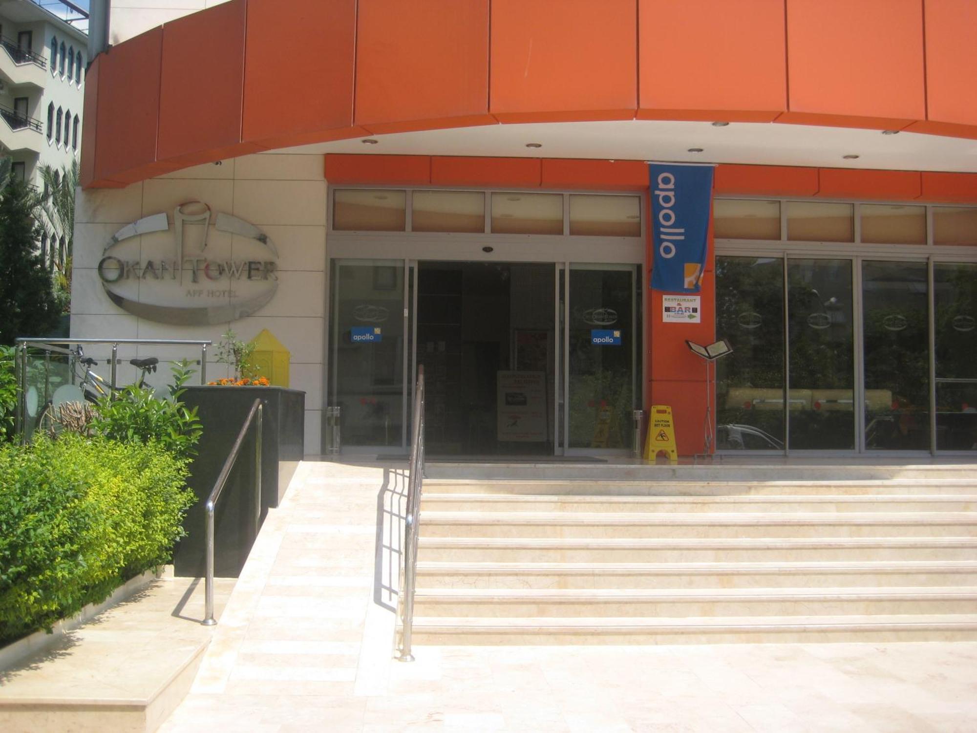 Okan Tower Apart Hotel Alanya Zewnętrze zdjęcie